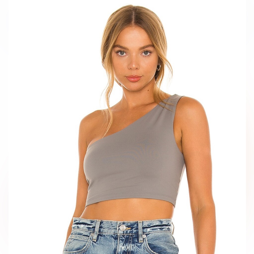 Susana Monaco One Shoulder Crop Top NWT